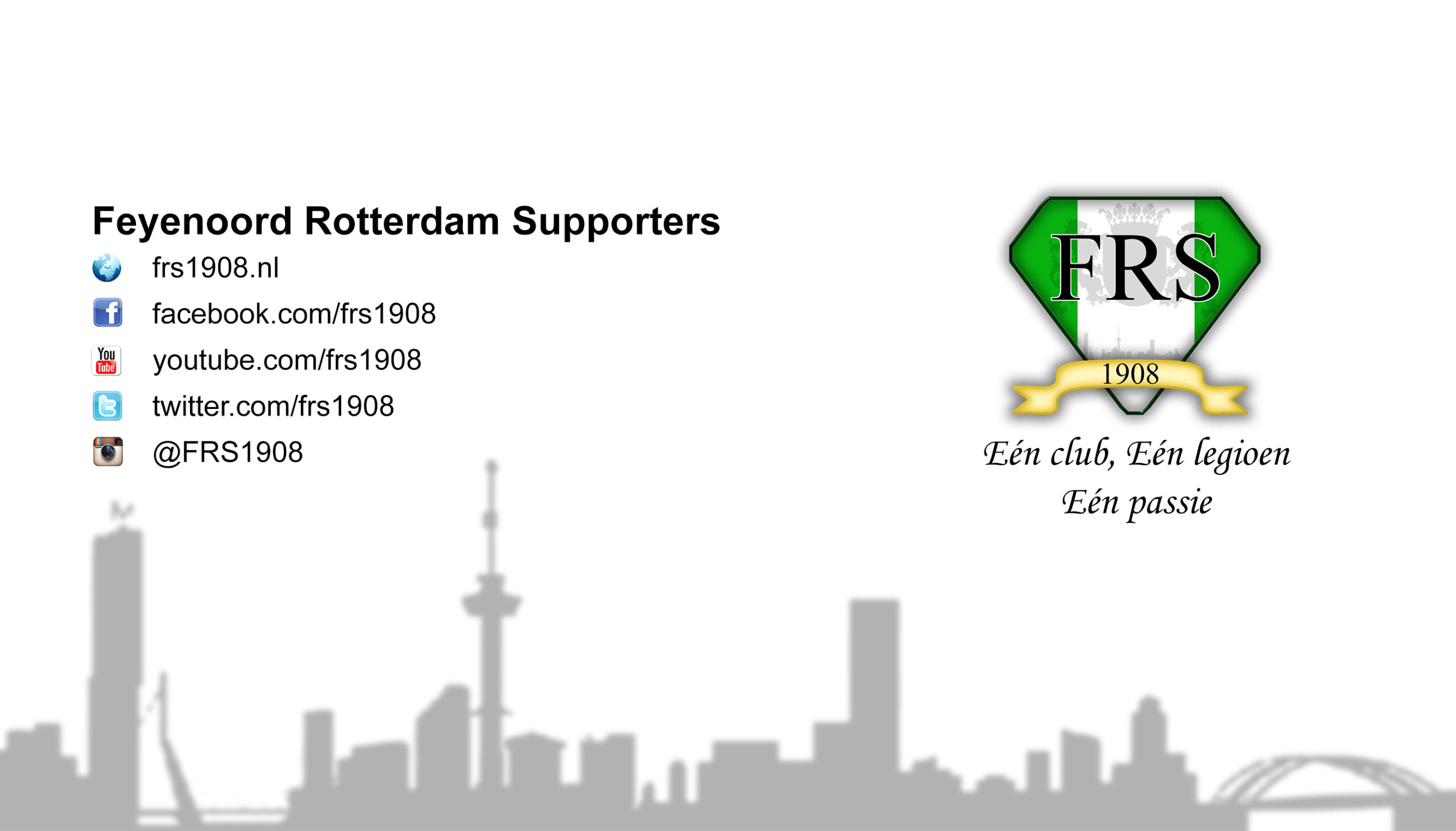 Feyenoord Rotterdam Supporters – Logo ontwerp